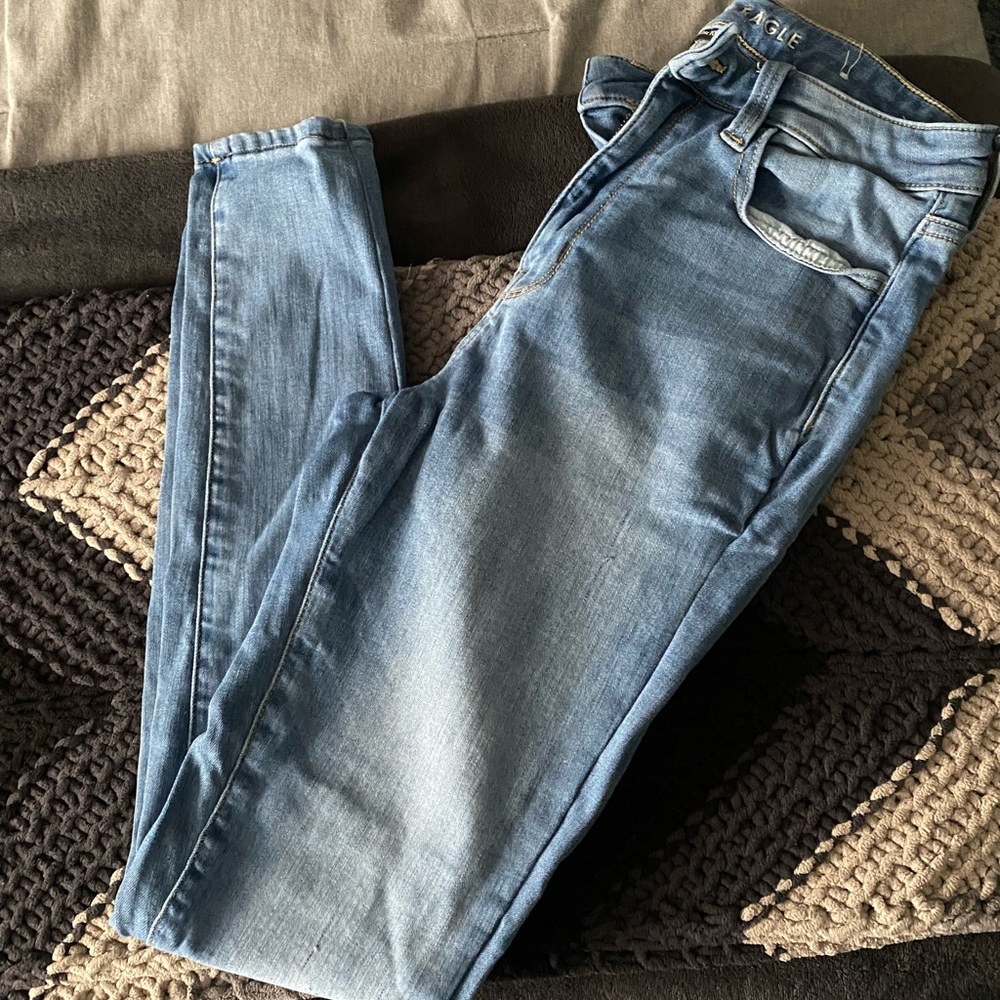 Womens High Rise American Eagle Jegging